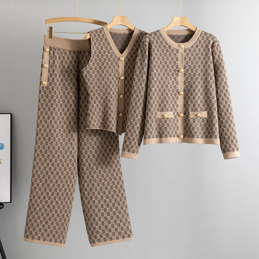 The Defined Three-Piece Set